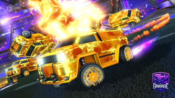 A Rocket League car design from Carliss13