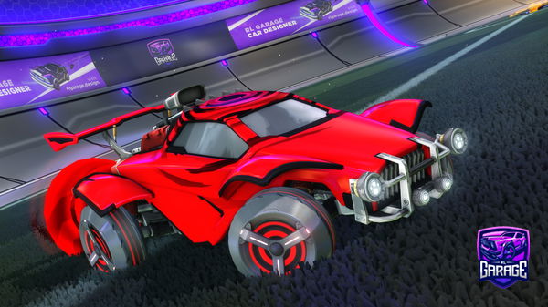 A Rocket League car design from Pulse_Freeze