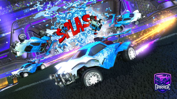 A Rocket League car design from Alvarito724