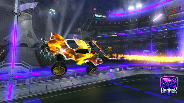 A Rocket League car design from kliests