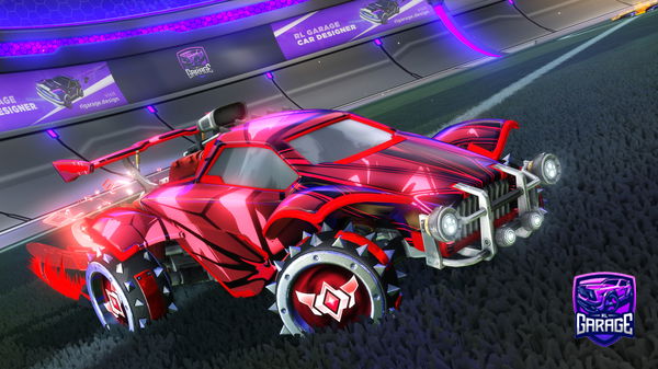 A Rocket League car design from gicy