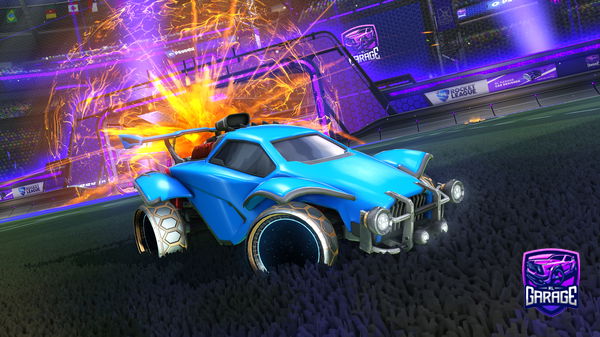 A Rocket League car design from A5LNN_