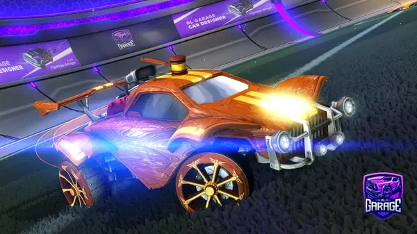 A Rocket League car design from PUSHKAL2007