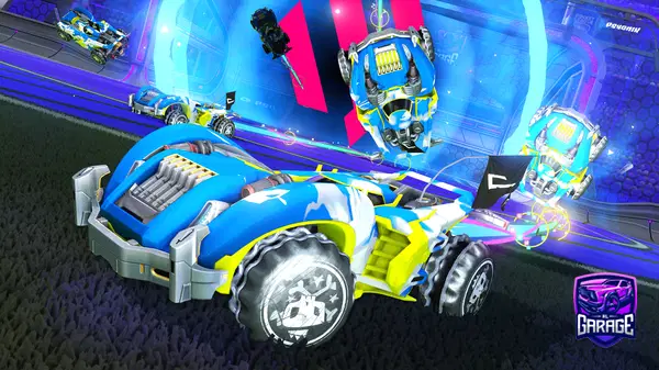 A Rocket League car design from lertoo