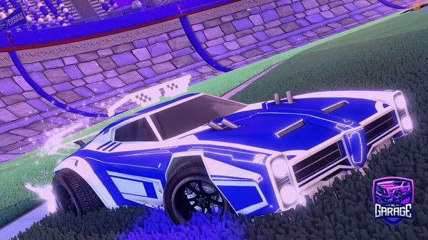 A Rocket League car design from Kdthenoob