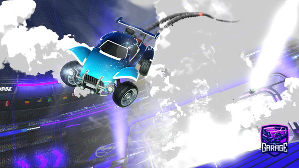 A Rocket League car design from RodSlinger