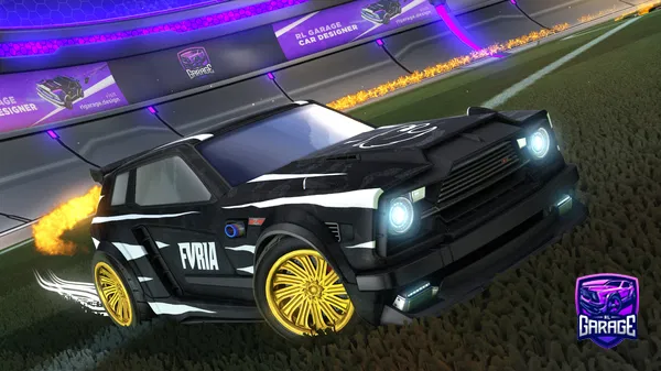 A Rocket League car design from Outburst