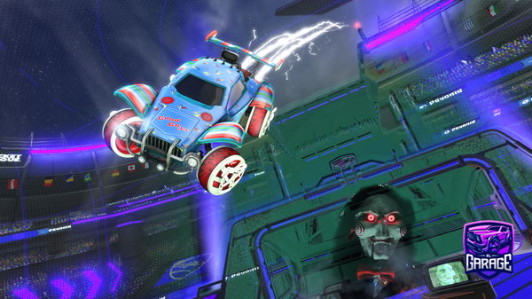 A Rocket League car design from Danpho