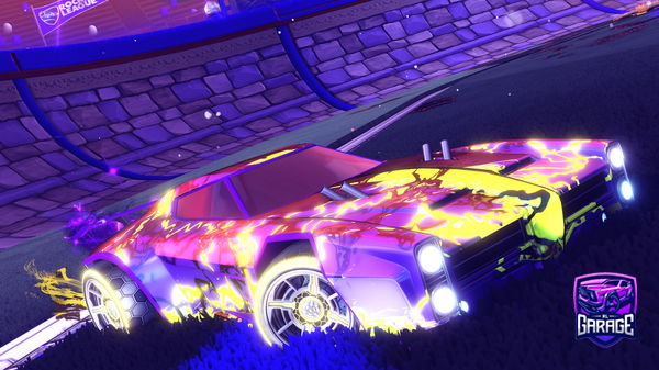 A Rocket League car design from LOLOLTIGER