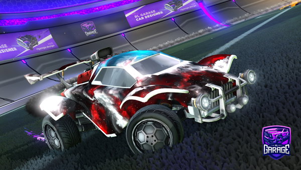 A Rocket League car design from MR27I-