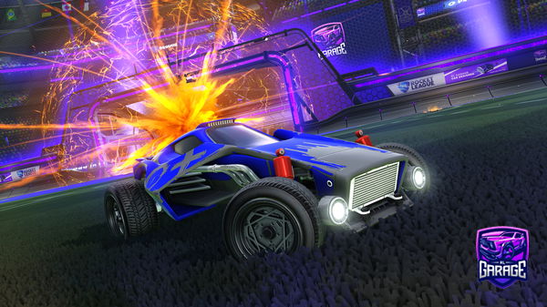 A Rocket League car design from wategaming