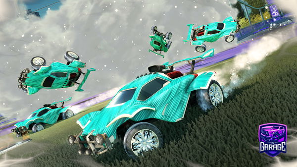 A Rocket League car design from Seal1111