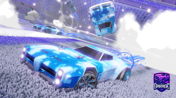 A Rocket League car design from MrGilly21