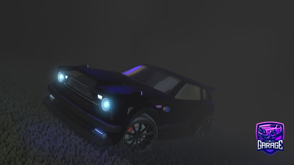 A Rocket League car design from tigas_proms