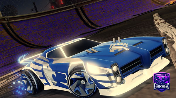 A Rocket League car design from XudiBTB2