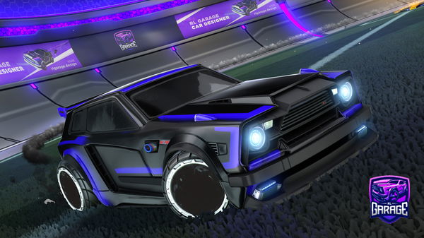 A Rocket League car design from Kaktus189