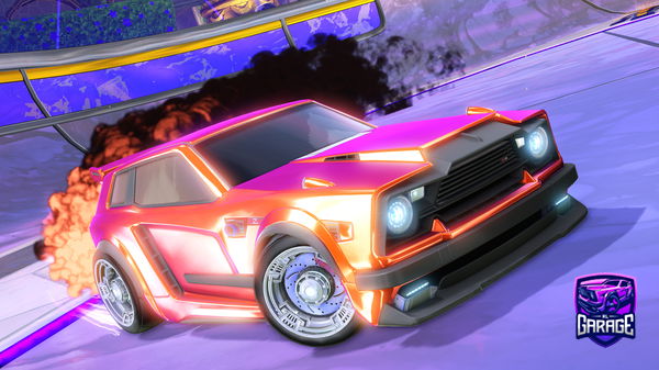 A Rocket League car design from Cr7_hgsj87