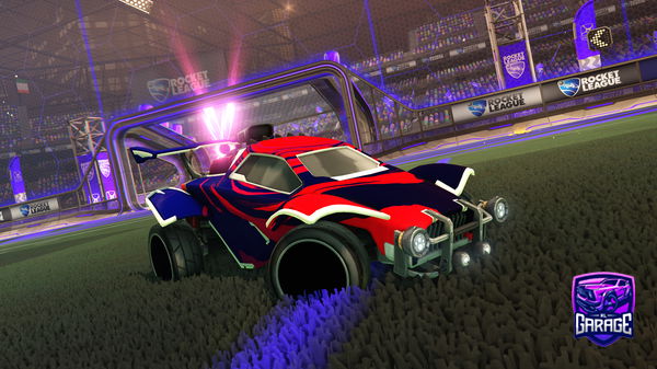 A Rocket League car design from Blue_Panda