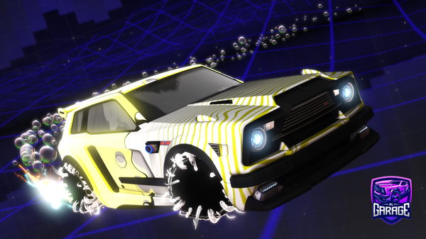 A Rocket League car design from Evo__87