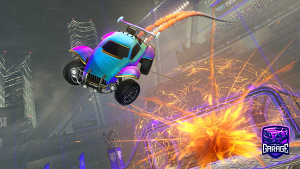 A Rocket League car design from RyDiggityDog