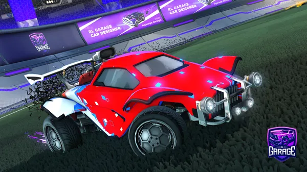 A Rocket League car design from UAVincoming