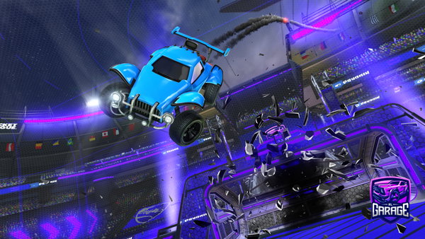 A Rocket League car design from everyourude