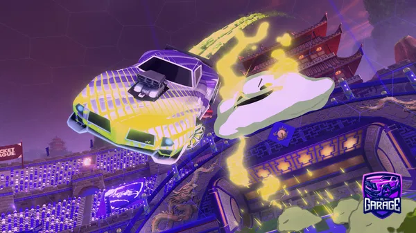 A Rocket League car design from Mojo8two8