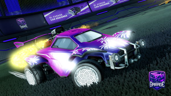 A Rocket League car design from ApexAsuri