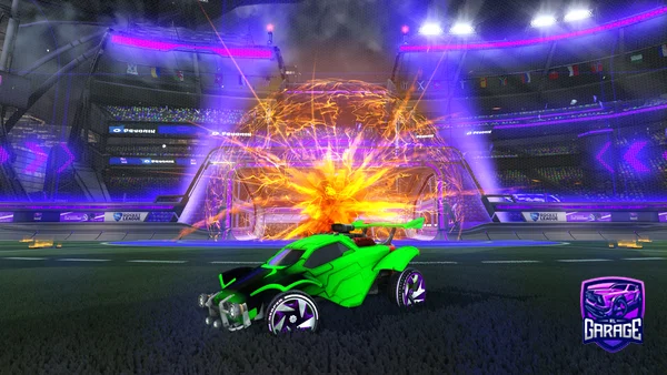A Rocket League car design from Number_rl