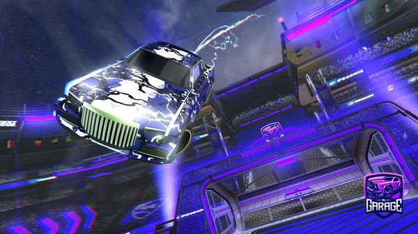 A Rocket League car design from Finthebin