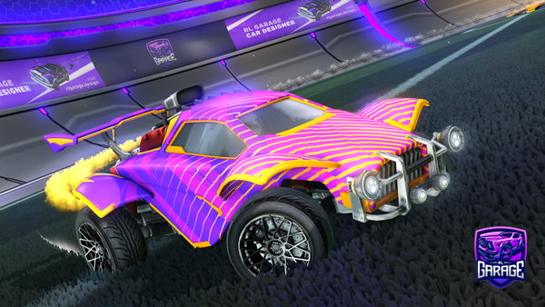 A Rocket League car design from Kostinhoo