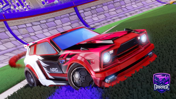 A Rocket League car design from TEEEJAYYY