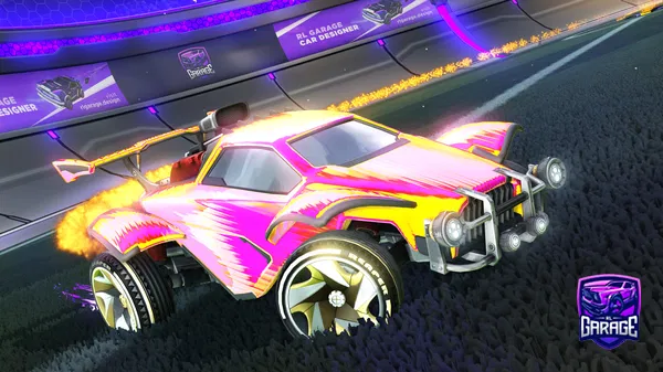 A Rocket League car design from JoyAdRiyaanBir7