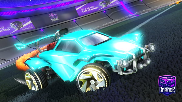 A Rocket League car design from ILikeBagels