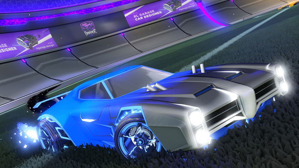 A Rocket League car design from Thought101