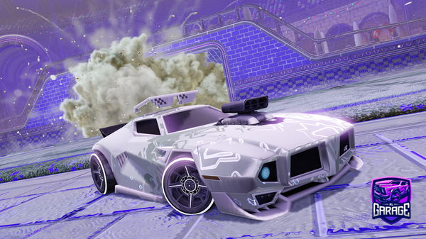 A Rocket League car design from evaniki