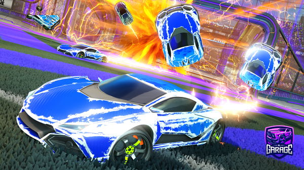 A Rocket League car design from theapollo43