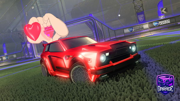 A Rocket League car design from Seba_k12345