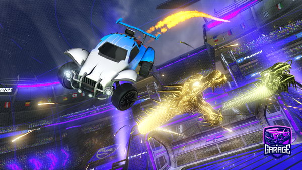 A Rocket League car design from chock30