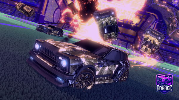 A Rocket League car design from Tilinxdddd