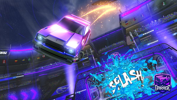 A Rocket League car design from TRADER789