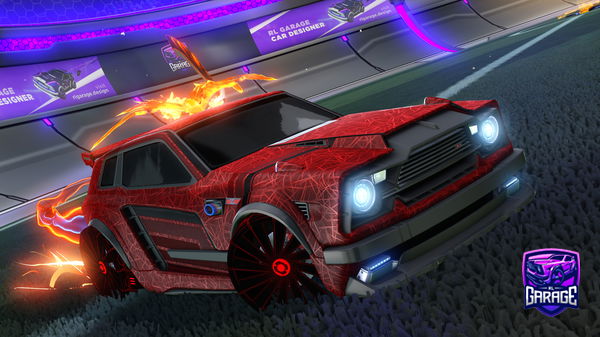 A Rocket League car design from UltimateRLCARSSS