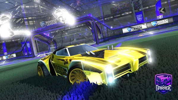 A Rocket League car design from Gxt_playz