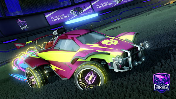 A Rocket League car design from Nexoyzz