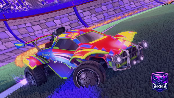 A Rocket League car design from lilricky2716