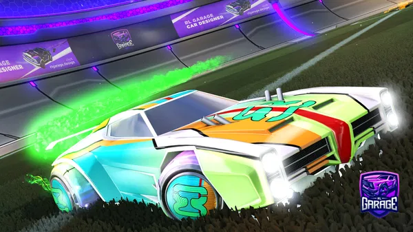 A Rocket League car design from Demonerty