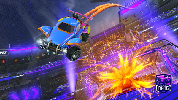 A Rocket League car design from jayuzik