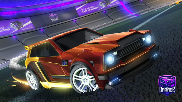 A Rocket League car design from biztourze