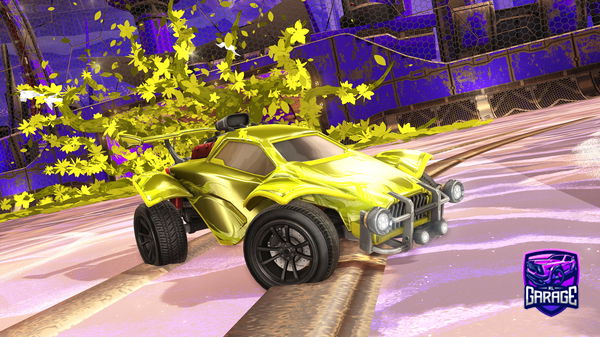 A Rocket League car design from GameJockey14