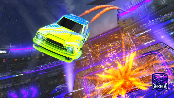 A Rocket League car design from Benn6397